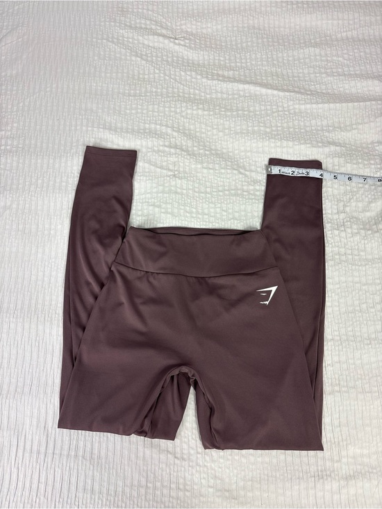 Gymshark Pants - Gymshark Burgundy Seamless High-Waist Leggings